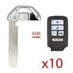 10 Remote Smart Emergency Key Insert Blade High Security Replacement For Honda. Fixed Price $18.03.