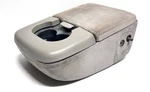 1997-2003 Ford F150 Center Console Arm Rest Jump Seat Cloth Dual Cup Holder Gray. Fixed Price $89.00.