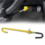 Kaycentop Car Steering Wheel Brake Pedal Lock Extended Up 30'', Yellow. Fixed Price $28.97.