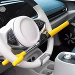 Steering Wheel Lock Club Twin Hooks Anti Theft Universal Car Van Truck Suv. Fixed Price $12.95.