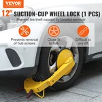 Vevor Wheel Lock Clamp Heavy-duty Anti Theft Tire. Fixed Price $60.95.