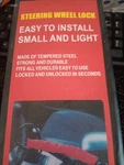 Anti Theft Auto Steering Wheel Lock Heavy Duty Tempered Steel W/ 2 Keys Kansmart. Fixed Price $28.99.