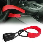 Kaycentop Car Steering Wheel Lock, Seat Belt Anti-theft Device, Max 17 Inc. Fixed Price $49.86.