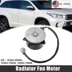 16363-20400 Radiator Cooling Fan Motor Fits 2006, 2007 Toyota Highlander Lexus. Fixed Price $36.99.
