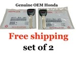 Genuine Oem Acura Master Key Blank For Integra Cl Tl 2PC SL5 New X2. Fixed Price $49.45.